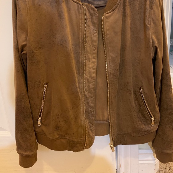 Dex faux suede jacket - Picture 2 of 3